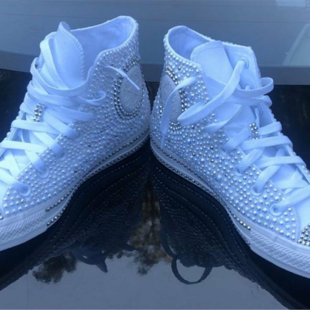 Custom Bling Converse - Picture 3 of 4
